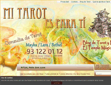 Tablet Screenshot of mitarotesparati.com